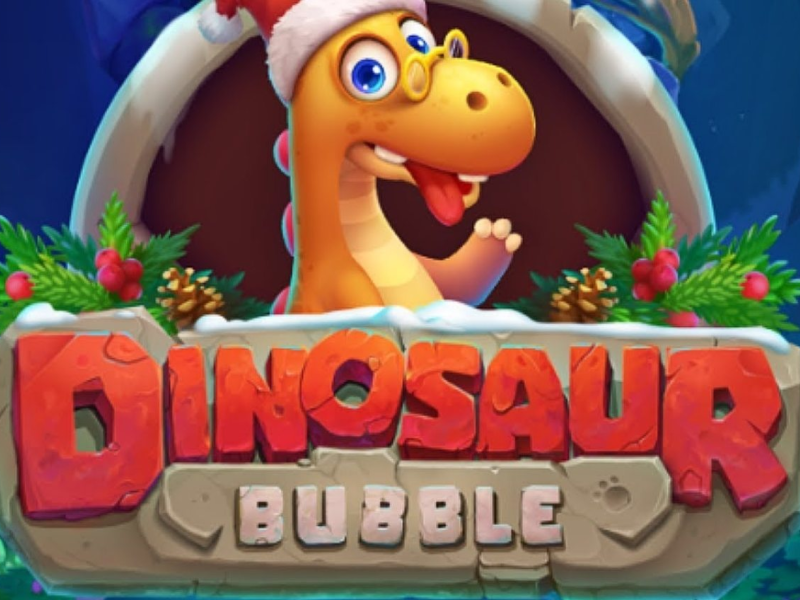 Igra Dino mehurčki spletu