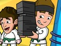 Igra Kickin`it osnove črnega pasu  spletu