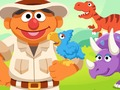Igra 123 Sesame Street: Dnevna nega Ernie's Dinosaurus  spletu