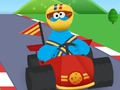 Igra 123 Sezamova ulica: Cookie Kart Racing  spletu