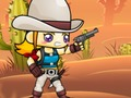 Igra Cowgirl ustrelil zombija  spletu