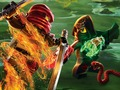 Igra Ninjago Sumpf-Arena spletu