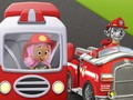 Igra Blaze In The Monster Machines: Gasilci  spletu