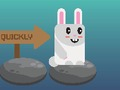 Igra Jumping Blocky Rabbit  spletu