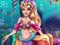 Igra Ellie Mermaid proti princesi spletu
