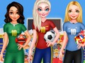 Igra BFF Princess glasuje za nogomet 2018  spletu