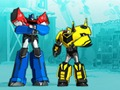 Igra Transformatorji. Roboti v preobleki: Super Mini Striker  spletu