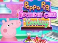 Igra Peppa Pig Birthday Birthday Cooking  spletu