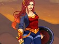 Igra Amazon Warrior Wonder Woman se obleče spletu
