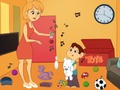 Igra Otroška risana soba  spletu