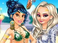 Igra Princesses Boho Beachwear obsedenost  spletu