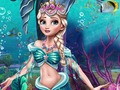 Igra Elsa sirena proti princesi  spletu