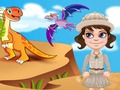 Igra Kopanje dinozavrovih kosti  spletu