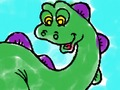 Igra Dinozavarska barvna knjiga  spletu