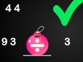 Igra Božič Math  spletu