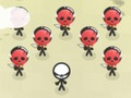 Igra Ninja Stickman udarec  spletu