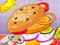 Igra Največji burger izziv  spletu