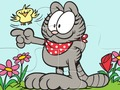 Igra Garfield Puzzle  spletu