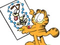 Igra Garfield povezuje pike  spletu
