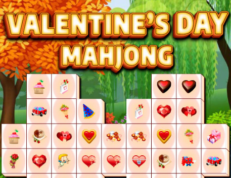 Igra Mahjong za Valentinovo  spletu