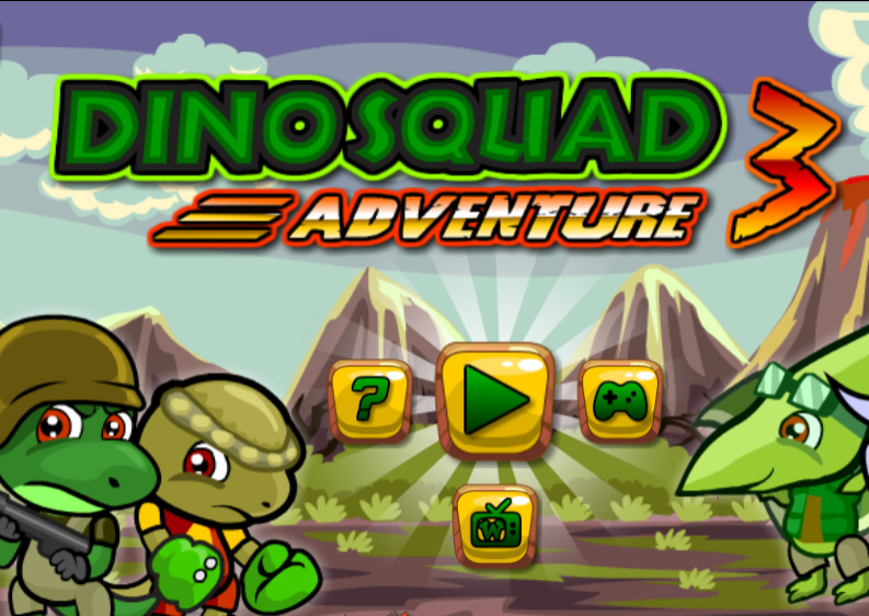Igra Dinosaur Team Adventure 3  spletu