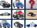Igra Spomin policijskih avtomobilov  spletu