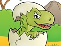 Igra Dino barvna igra  spletu