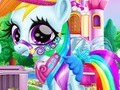 Igra Rainbow Poni Skrb  spletu