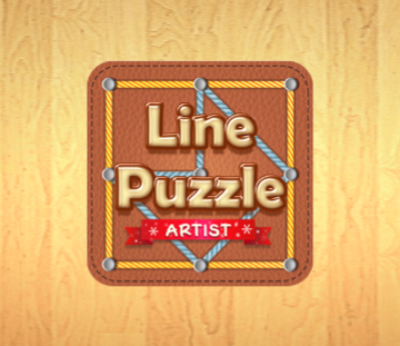 Igra Line puzzle umetnik spletu