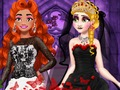 Igra Poročna obleka Princess Black  spletu