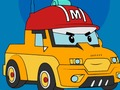 Igra Robocar Poli pobarvanka  spletu
