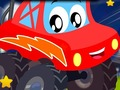 Igra Cartoon Trucks Skrite Zvezde  spletu