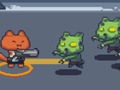 Igra Cat Gunner vs zombiji spletu