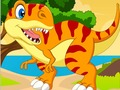 Igra Dino sestavljanka  spletu