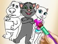 Igra Knjiga za barvanje Kitty spletu