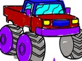 Igra Nazaj v šolo: Monster Truck Barvanje  spletu