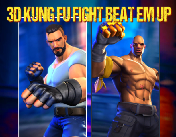 Igra 3d Kung Fu boj premaga Em Up  spletu