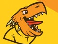 Igra Barvanje dinozavra Warrior  spletu