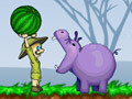 Igra Feed hippo spletu