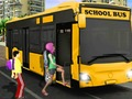 Igra Simulator vožnje s šolskim avtobusom  spletu
