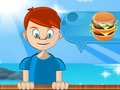 Igra Burger na plaži spletu
