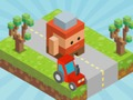 Igra Blocky Road spletu