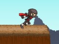 Igra Ninja teči dvojni skok spletu