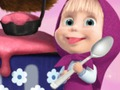 Igra Masha & Bear Cook Cook Dash  spletu