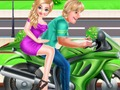 Igra Anna Bike nesreča ljubezen  spletu