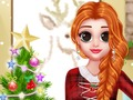 Igra Princesa pripravljena na božič  spletu