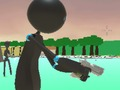 Igra Stickman oboroženi atental 3d spletu