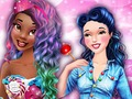 Igra Sladka zabava s princeskami  spletu