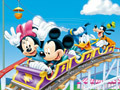 Igra Mickey v rollercoaster - nastavite bloke  spletu