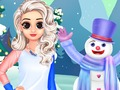 Igra Princeska zimski slog  spletu